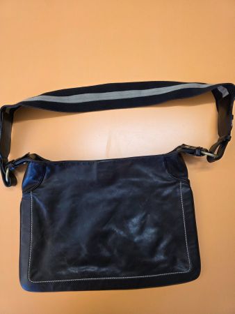 Bally Umhängetasche Leder braun gebrauchter Zustand