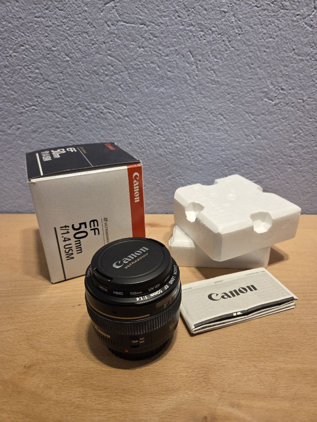 Canon Obiettivi: Canon EF 50mm F1,4 – Nuovo (secondo la descrizione) da Thierachern venduto da bcguggi