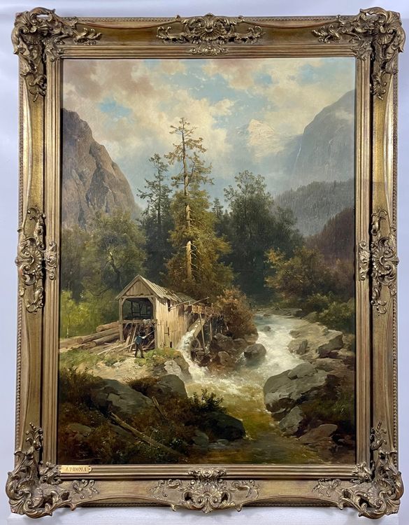 Josef Thoma (18281899) grosses Gemälde Kaufen auf Ricardo