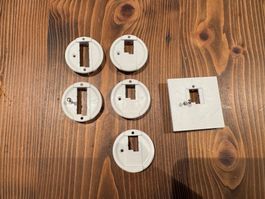 Diverse Frontabdeckungen Telefonsteckdosen TT83 6+12-polig