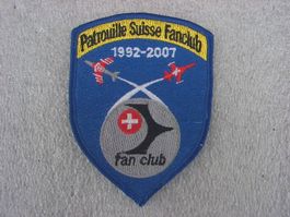 ABZEICHEN  PATROUILLE SUISSE FANCLUB