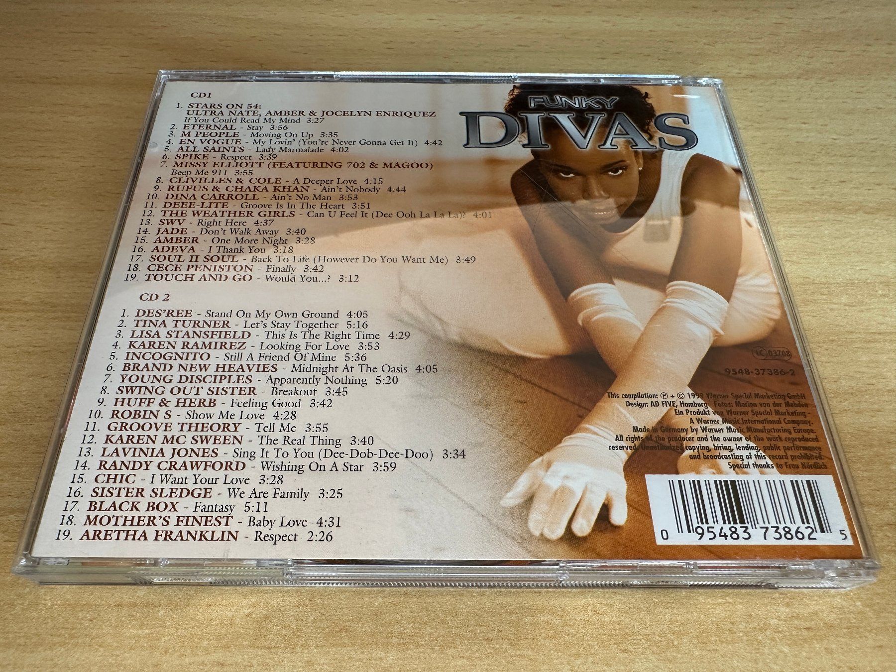 CD: V1 Various – Funky Divas - 2 CD – Usato da Rikon im Tösstal venduto da Alpenmutz 1