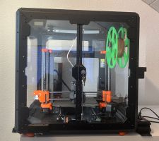 Prusa MK4S mit Gehäuse, Feuerschutz, Hepa-Filter u.v.m.