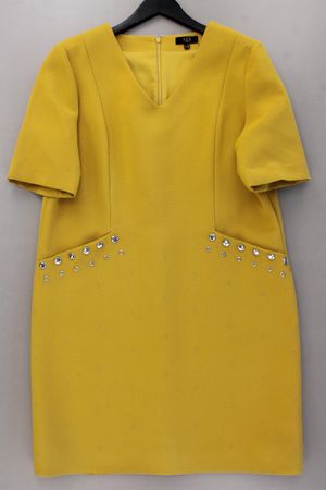 1.2.3 Paris Kurzarmkleid Gr. 42 gelb