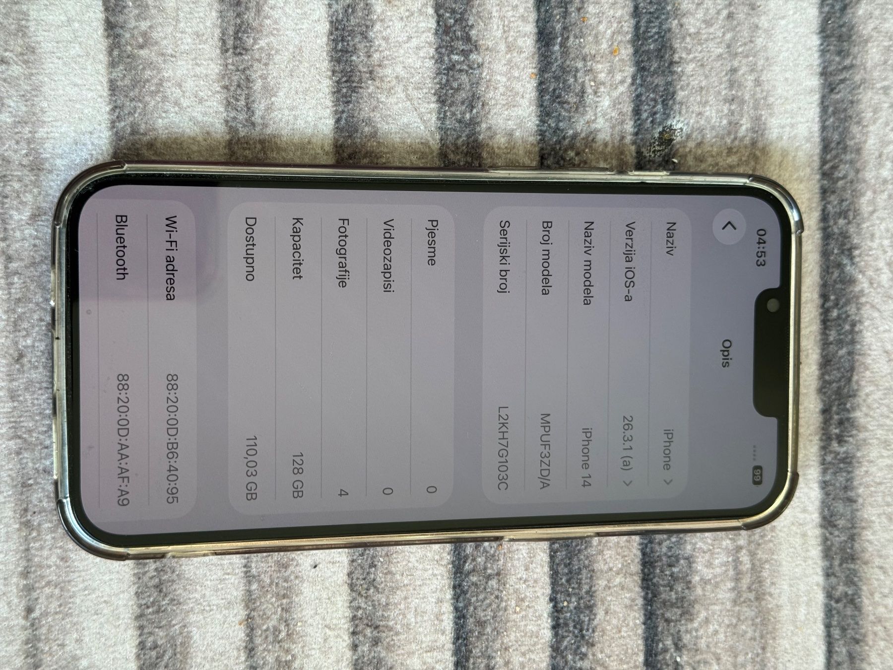 Apple Telefoni cellulari / Smartphones: iPhone 14.128.gb Akku 81% – Usato da Ebmatingen venduto da beg_l2wt 2