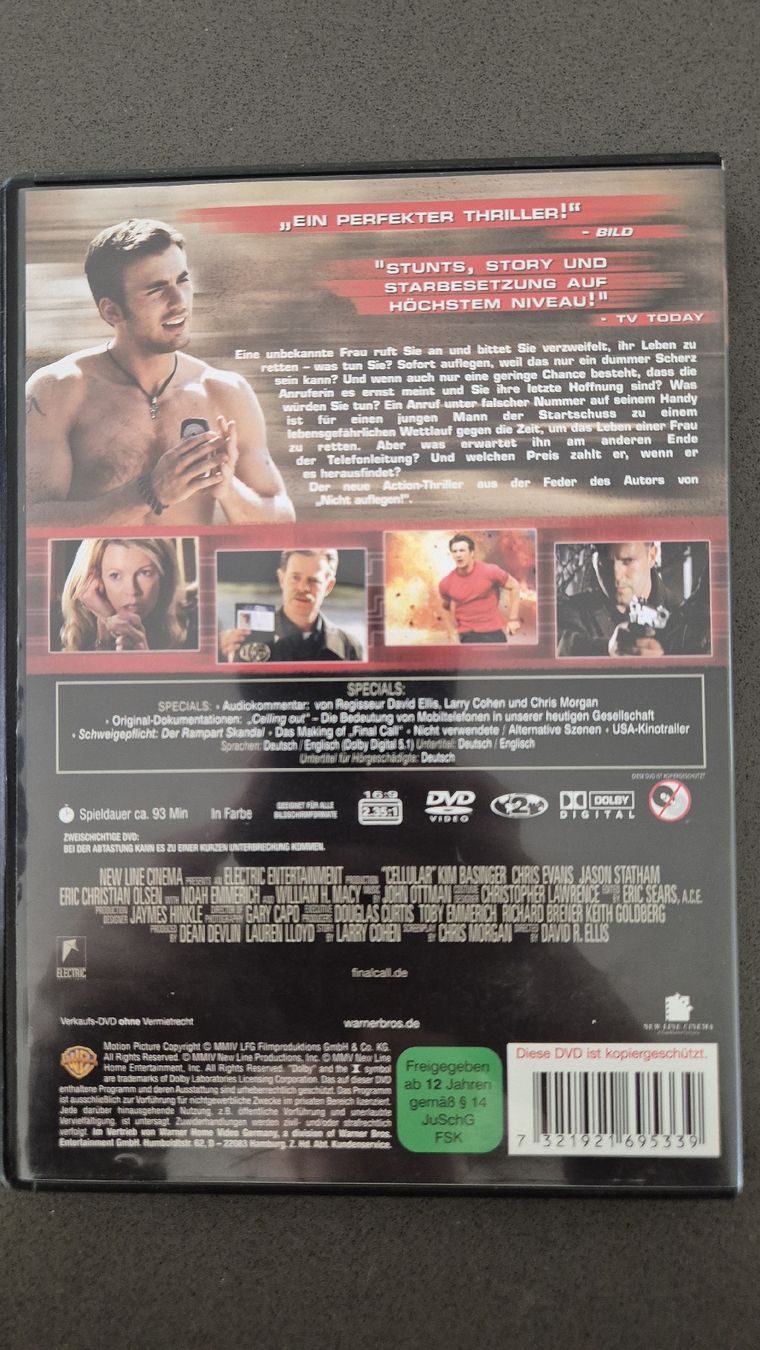 Alle DVDs: DVD Final Call Action Thriller guter Zustand – Gebraucht aus Auw von Goldflimmer 1