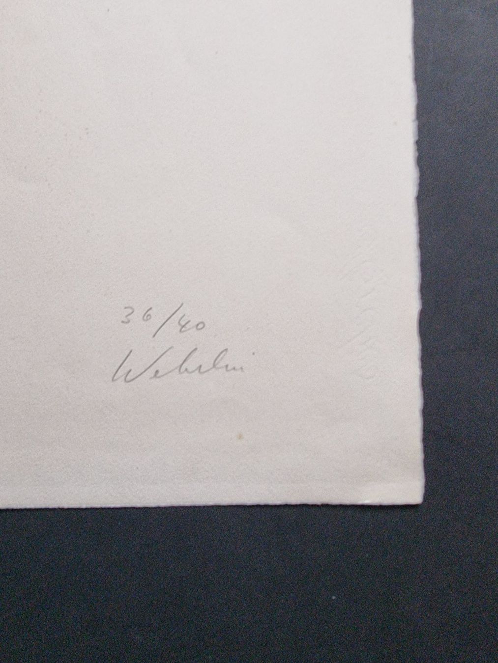 Grafica & Litografie: ROBERT WEHRLIN LITHOGRAPHIE SINIERT NUMMERIERT – Usato da Gersau venduto da grafik-kunst 2