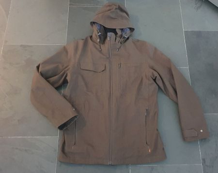 ++ VAUDE ++ 3 in 1 Winterjacke in braun ++ Gr. XXL / 56 ++