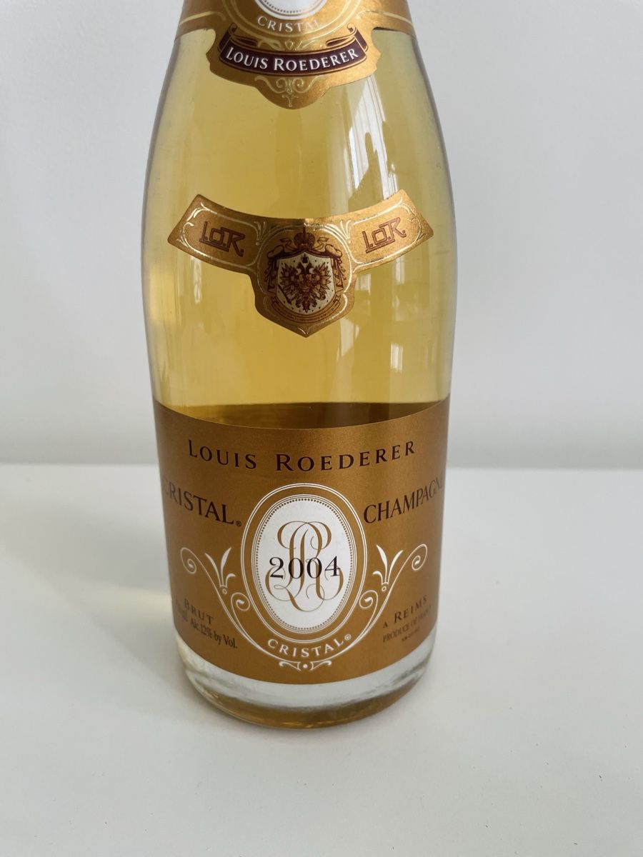 Louis Roederer Vino: Louis Roederer Cristal Champagne 2004 – Nuovo e nell'imballaggio originale da Zürich venduto da mar_t6nb 1