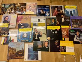Grosse Schallplatten Sammlung Mozart Beethoven Strauss etc