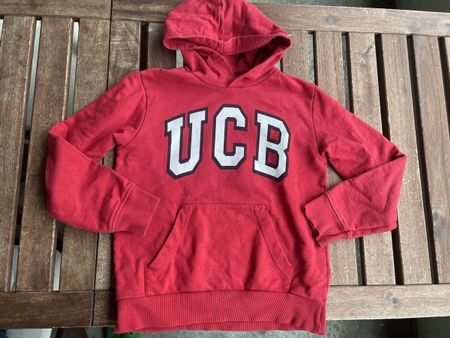 United Colors of Benetton Hoodie rot Grösse 140 