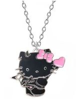 Hello Kitty: 1 collier cupid noir SOLDES