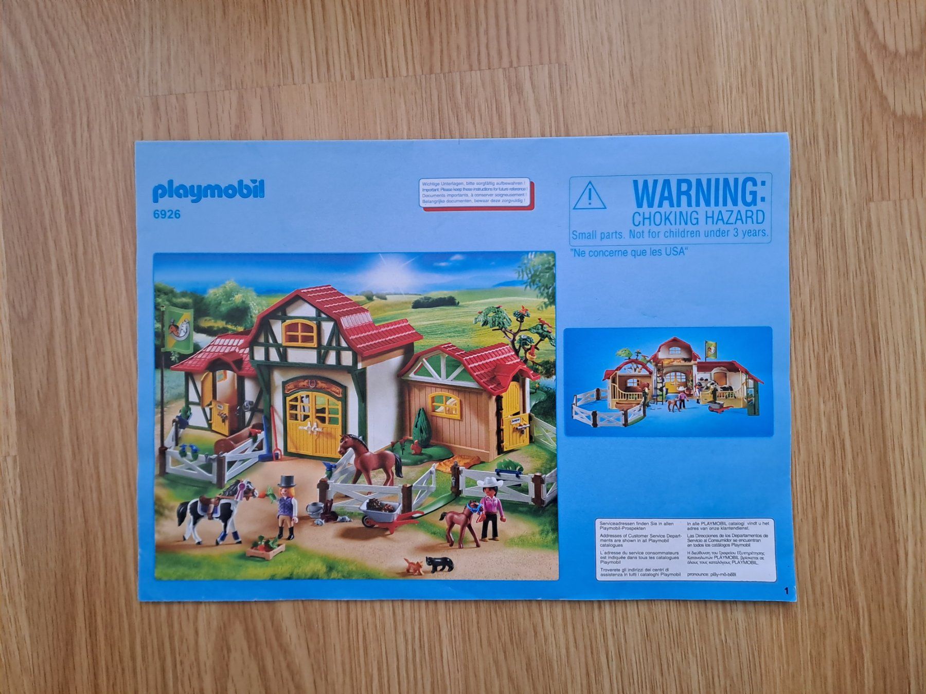 Playmobil Giocattoli: Playmobil Sets «Pferde» – Usato da Schwarzenbach SG venduto da nirobo 1