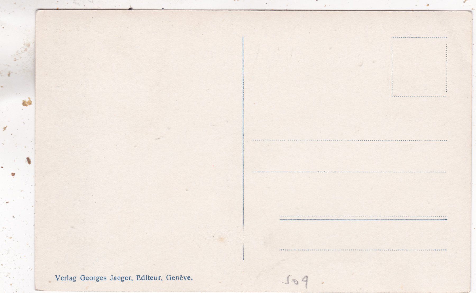 Cartoline postali: Genève Hôtel Bellevue – Usato da Herisau venduto da Lisegrat2008 1