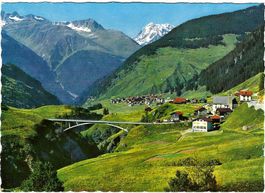 AK Platta und Curaglia, GR, mit Tödi! Rar! Feldpost