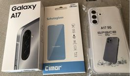 Ungeöffnet Samsung Galaxy A 17 mit 128Gb mit Panzer Folie+Hü