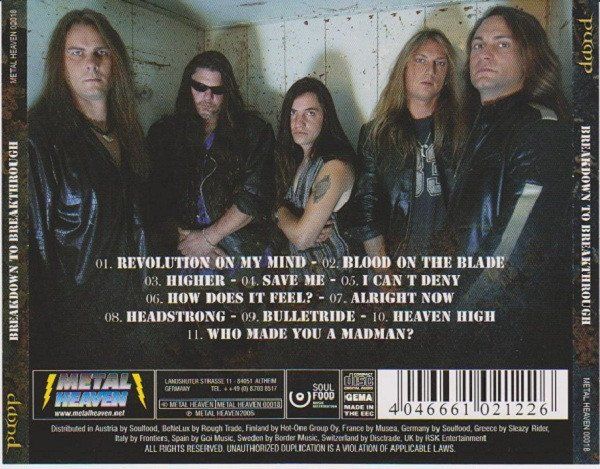 CDs: Pump – Breakdown To Breakthrough - b – D'occasion à Brittnau par Zibu 1