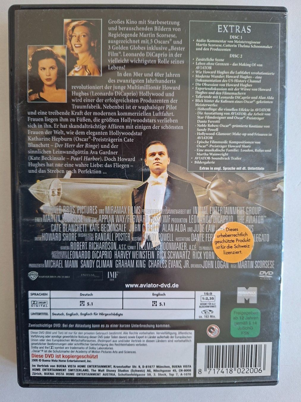 Tutti i DVDs: Aviator. – Usato da Goldach venduto da armando_r 1