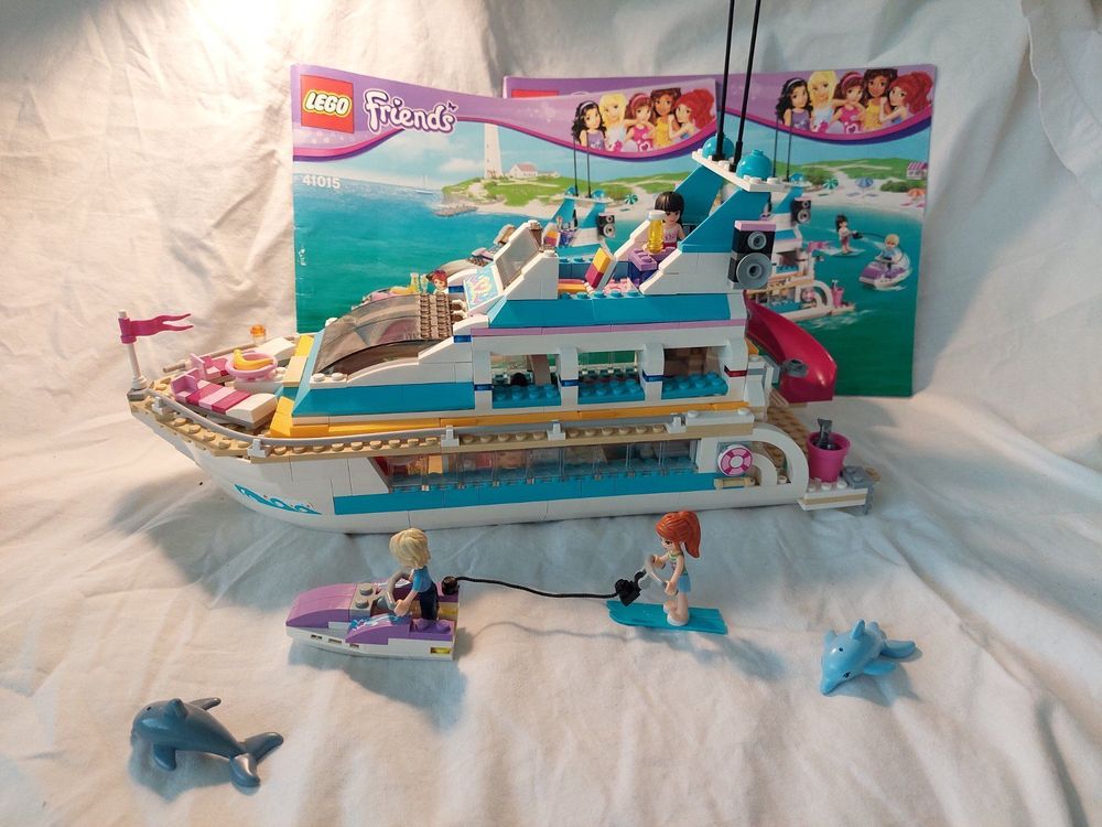 lego friends yacht anleitung