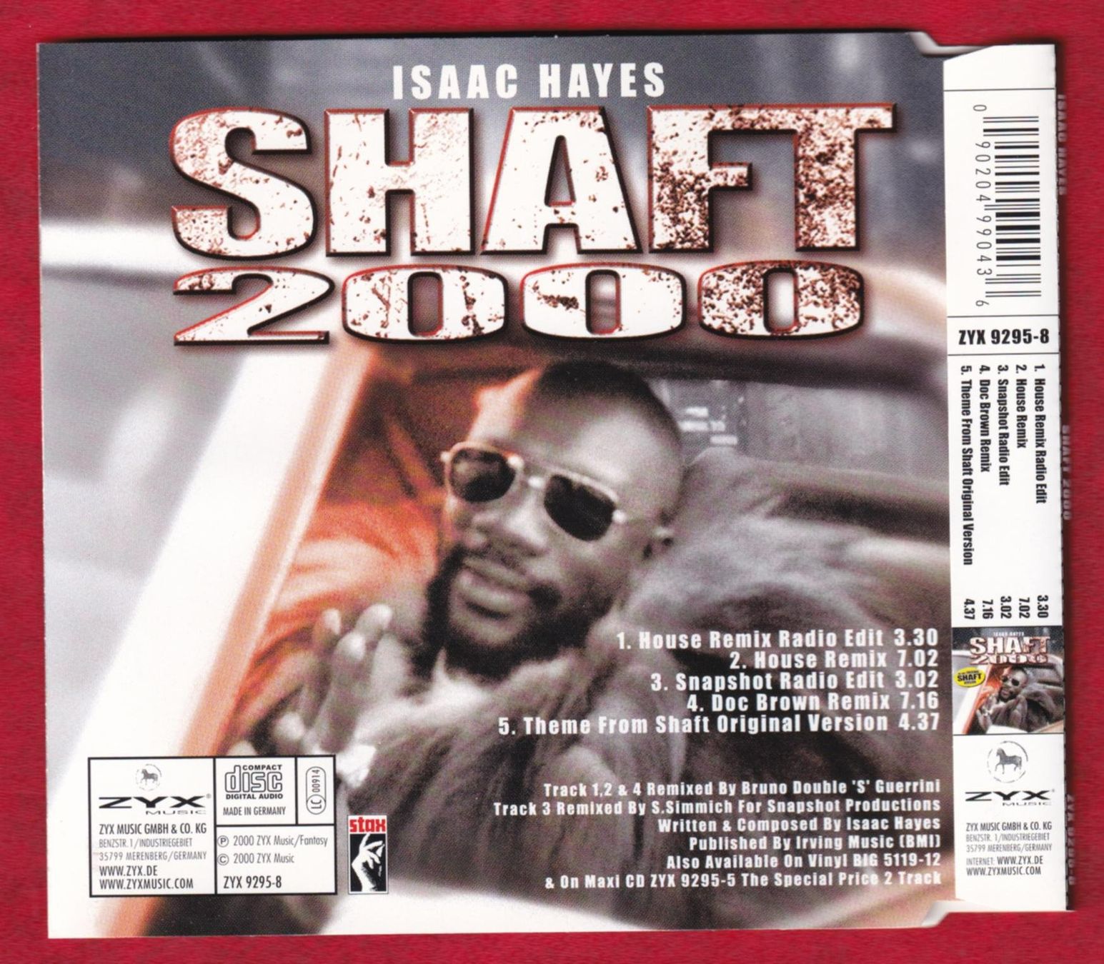 CD: Isaac Hayes - Shaft 2000 (CD-Single) – Usato da Zürich venduto da Pfluftl2000 1