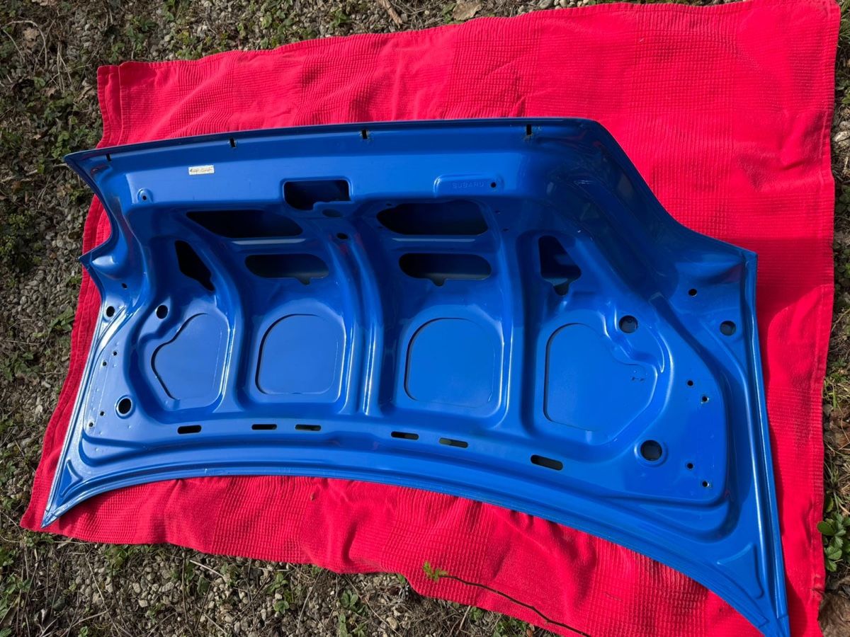 Subaru Tutti pezzi di ricambio auto: Subaru Impreza WRX Heckdeckel mit Spoiler – Usato da Oberdorf BL venduto da BB-Racing 3
