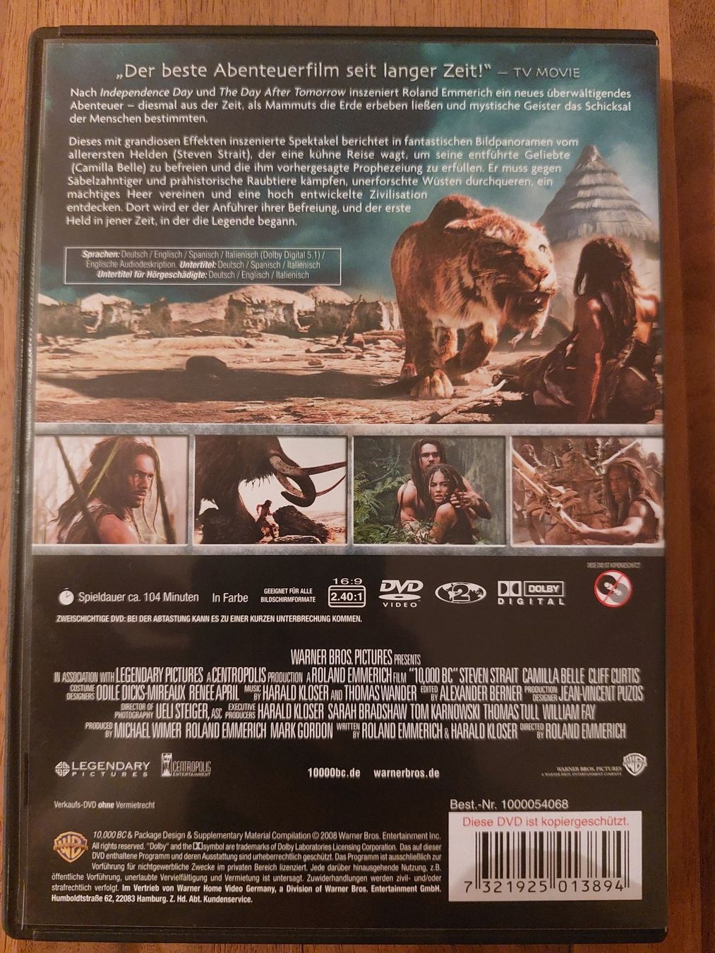 Alle DVDs: DVD - 10.000 BC – Gebraucht aus Rheinfelden von FilmAuktion 1