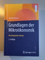 Lehrbuch Grundlagen der Mikroökonomik Martin Kolmar 2. Aufl.