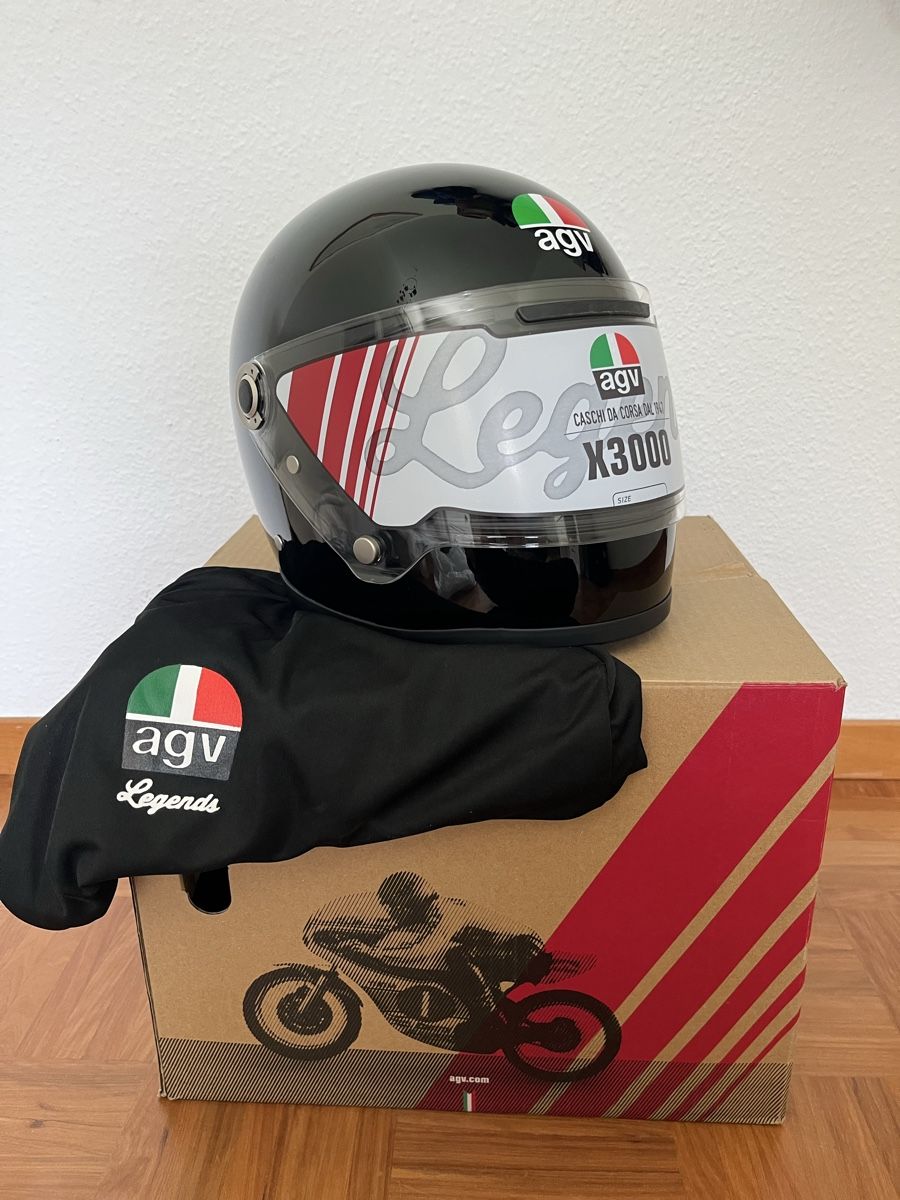 Caschi & visiere: AGV Legends X3000 Motorradhelm – Nuovo e nell'imballaggio originale da Forch venduto da awo_292s