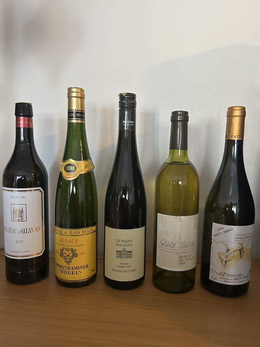 Vino: Weiss Wein - Verschiedene – Nuovo (secondo la descrizione) da Zürich venduto da jasmin011