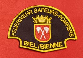 Abzeichen/Badge Feuerwehr Biel
