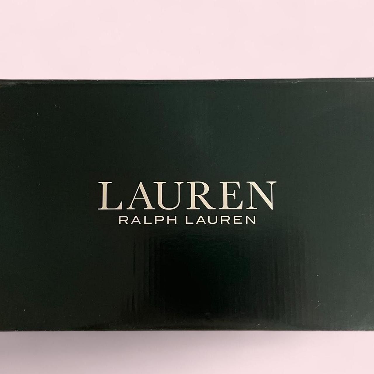 Ralph Lauren Damenschuhe: Ralph Lauren Sandalen Heels Folly schwarz 40 8.5 Leder gold – Neu und originalverpackt aus Stäfa von Schatztruhe05 6