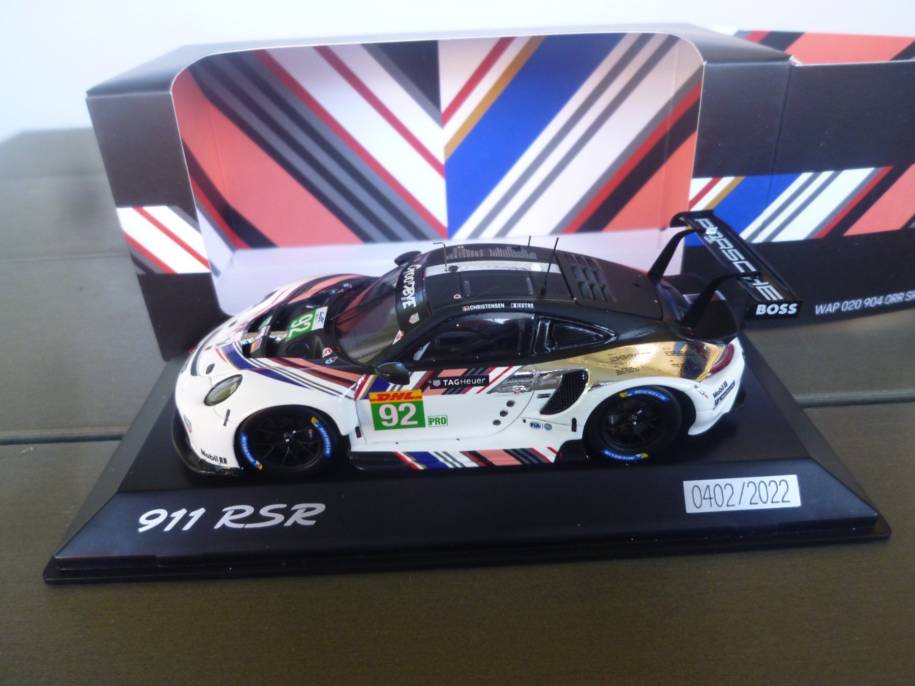 Porsche Modellini d'auto: Porsche 911 RSR "Goodbye" – Nuovo e nell'imballaggio originale da Flawil venduto da Imperiosud 1