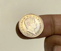 Italy 5 Grana 1838 aUNC grade Silver coin Rare