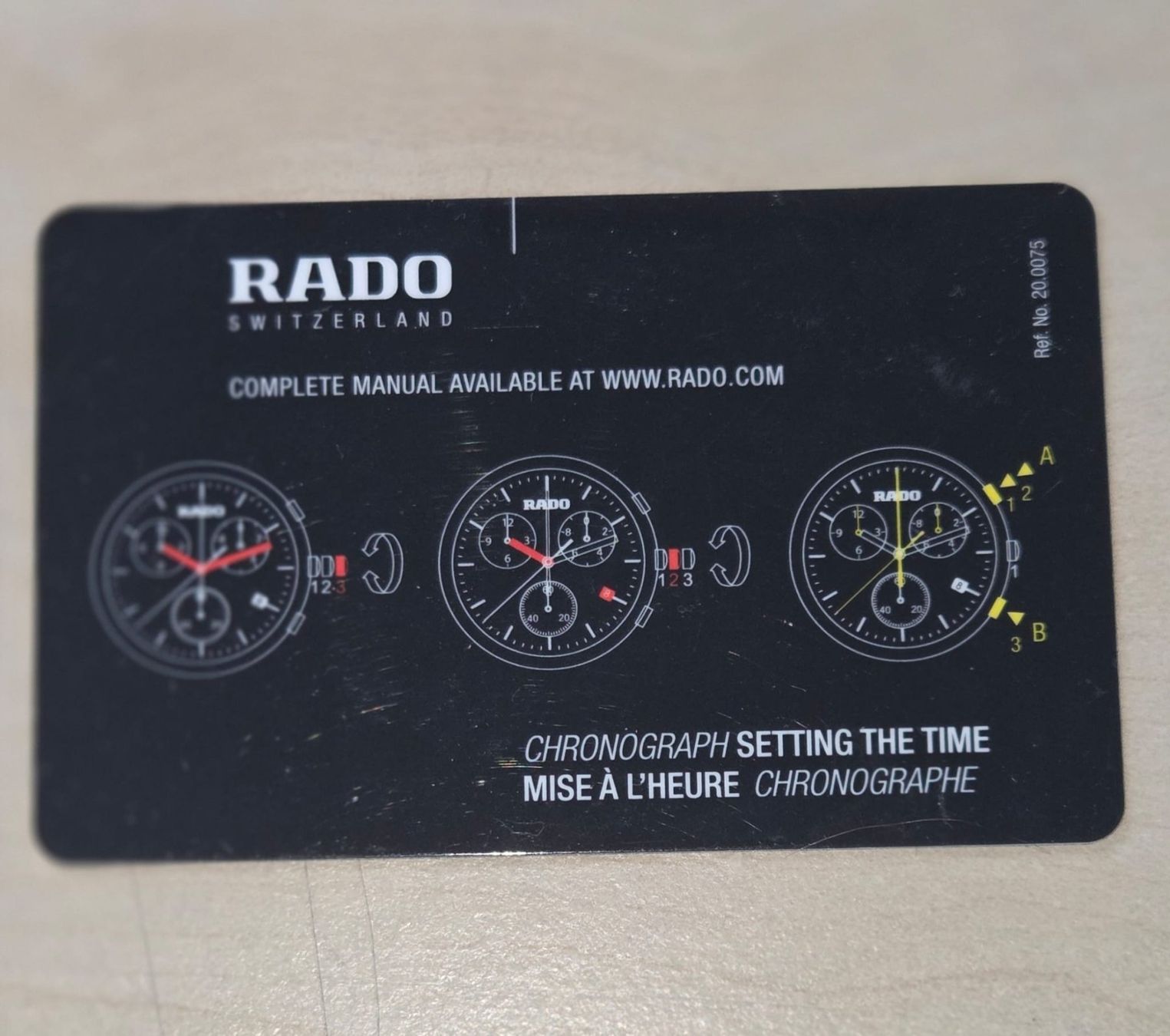 Rado Orologi: Rado Hyperchrome Chronograph Edelstahl – Usato da Diepoldsau venduto da Spucky 5