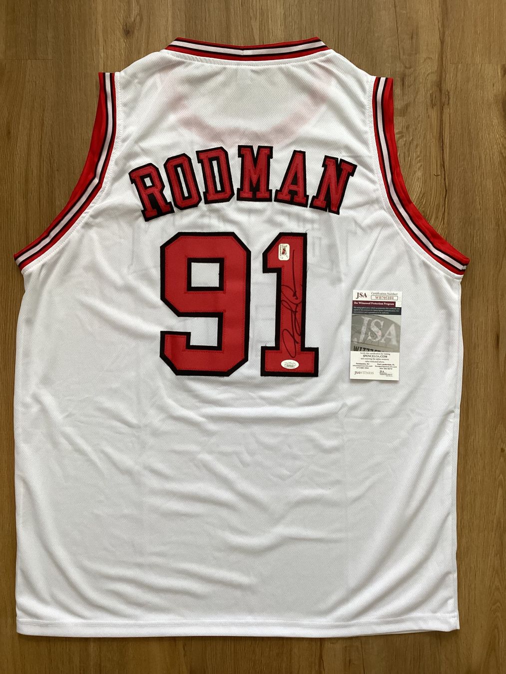 Autografi: Dennis Rodman Original Autogramm JSA – Nuovo e nell'imballaggio originale da Bachenbülach venduto da inn_5kmg