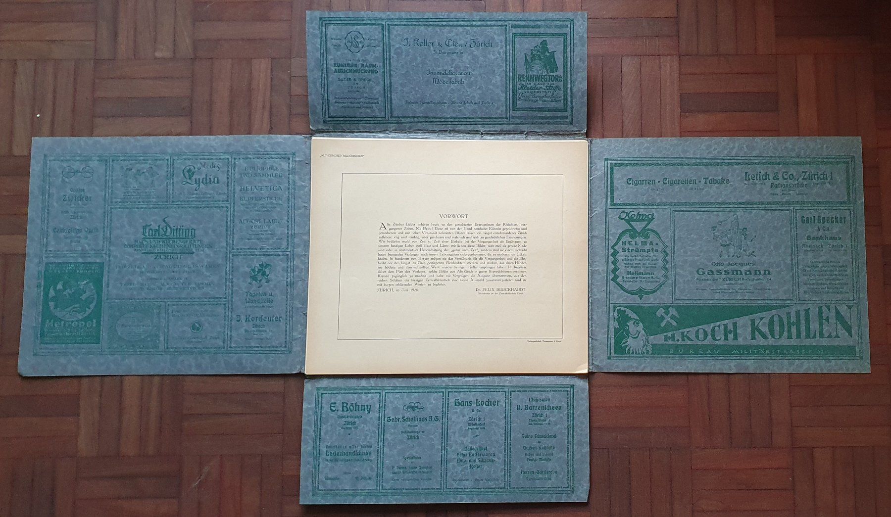 Zeitschriften & Magazine: Alt-Zürcher Bilderbogen 1926 – Gebraucht aus Kreuzlingen von Rschweiz1 1