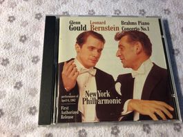Gould Bernstein Brahms Klavierkonzert Nr. 1 CD