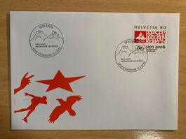 Sion 2006 Olympia Bewerbung Ersttagbrief 1998 Briefmarke ...