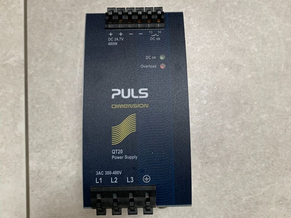 Netzgerät 3x400VAC/24VDC 20A / PULS QT20.241 (Gebraucht) in Wigoltingen ...
