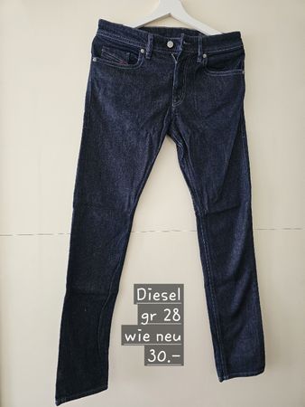 Jeans Diesel Thommer Modell blau Grösse 29 gut erhalten