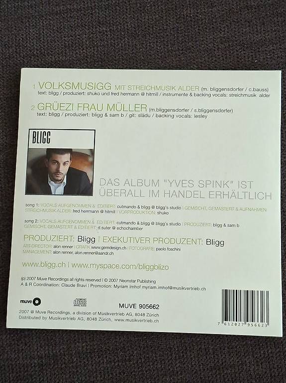 CD: Bligg " Volksmusik mit den Alder`s" – Usato da Niederlenz venduto da kla_gz76 1