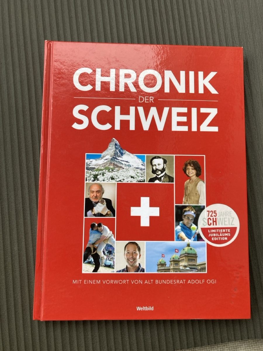 Libri: Chronik der Schweiz - Limitierte Jubiläumsedition – Usato da Dübendorf venduto da rappoport 3
