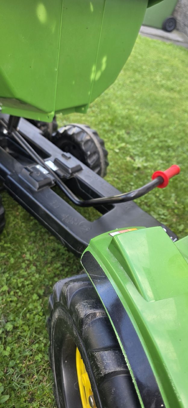 John Deere Veicoli per bambini: Kinder Traktor John Deere mit Anhänger – Usato da Buchs SG venduto da MATGEOMAR 4