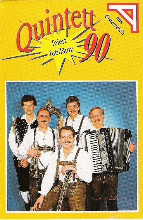 Musicassette: MC Quintett 90, Oberkrainer, Volksmusik, Stimmung – Nuovo (secondo la descrizione) da Wuerenlos venduto da Zoechi