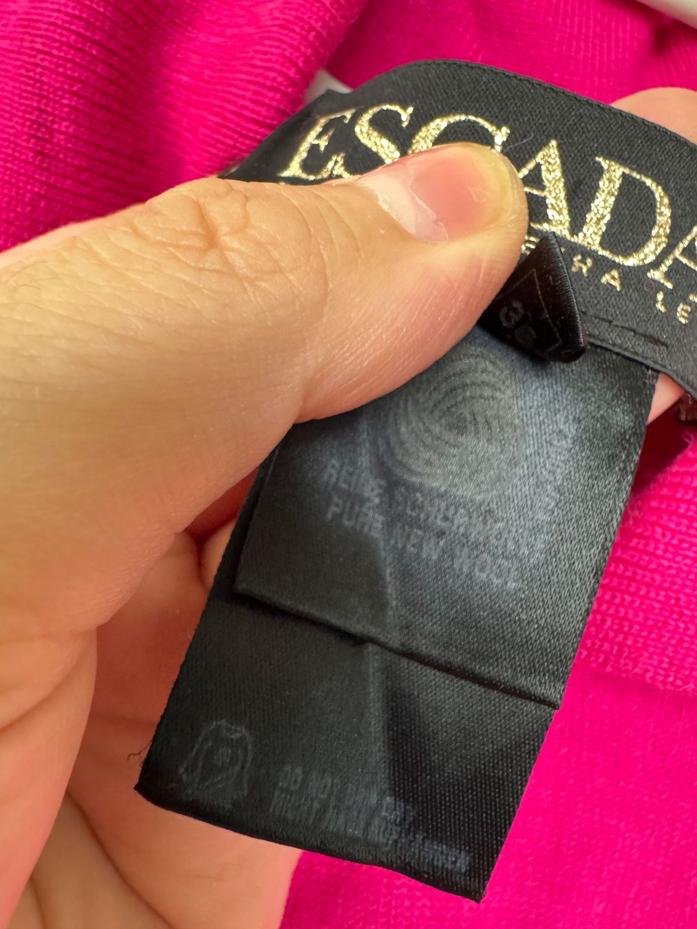 Escada Maglioni & Felpe: ESCADA Pullover pink Wolle Gr. 36 – Nuovo (secondo la descrizione) da Brütten venduto da Rod816 3