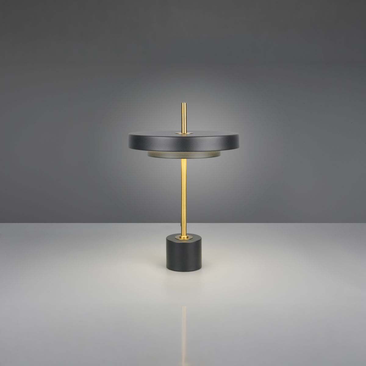 Lampade: LED Tischleuchte, Schwarz, 46 cm Höhe – Nuovo (secondo la descrizione) da Kreuzlingen venduto da Smart-Light 3