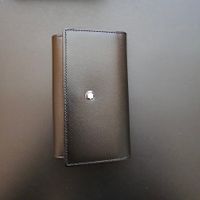 Montblanc Schlüsseletui Leder, schwarz, neu