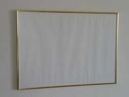 Bilderrahmen Sichtseite ründlich gold poliert 765mm x 518mm