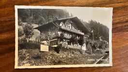 CP Postkarte Huémoz Hôtel Bellevue Alpes Villars
