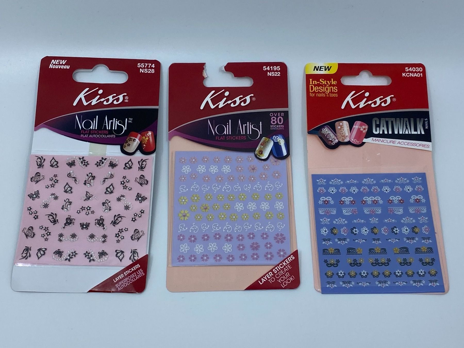 Unghie finte: Profi Nail Art Sticker Set 23 – Nuovo (secondo la descrizione) da Langwiesen venduto da rtWebshop